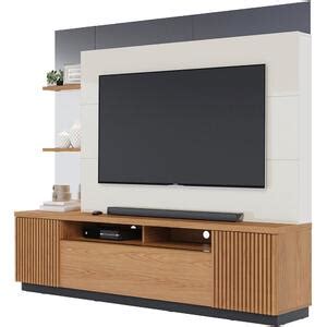 Estante Home Para Tv Polegadas Niteroi Clb Leroy Merlin