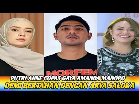 Putri Anne Copas Gaya Amanda Manopo Demi Bertahan Dengan Arya Saloka