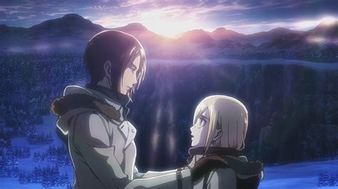 Historia And Ymir Official Art