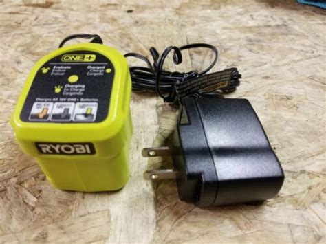 Ryobi P Genuine Oem Volt Lithium Ion Battery Charger New No Box