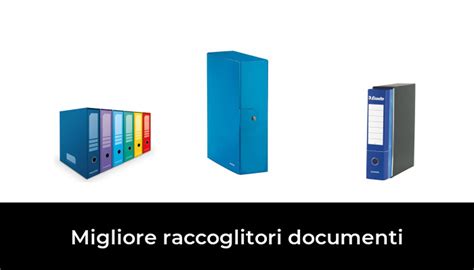 Migliore Raccoglitori Documenti Nel In Base A Recensioni