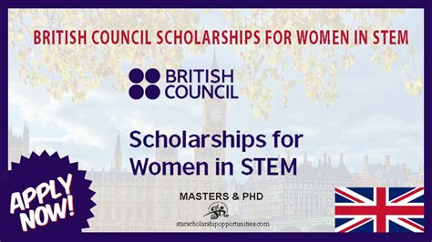 British Council Women In Stem Uk Scholarships Itootalk Jobs