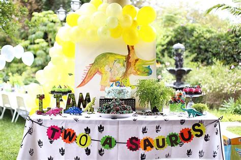 Dinosaurs Birthday Party Ideas Photo 10 Of 23 Catch My Party