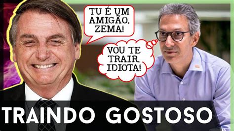 🚨zema Quer Bolsonaro Morto E Prepara Guerra Fria Com Tarcísio Youtube