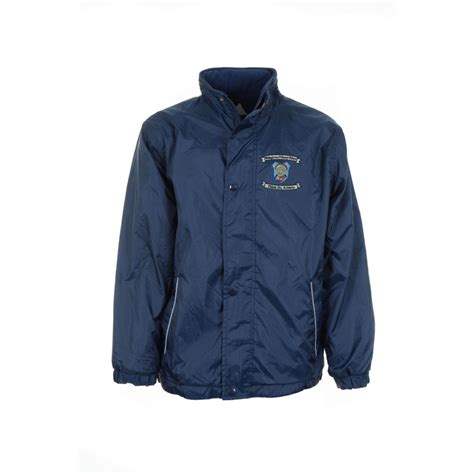 Navy Showerproof Jacket Waingroves Primary School Loop