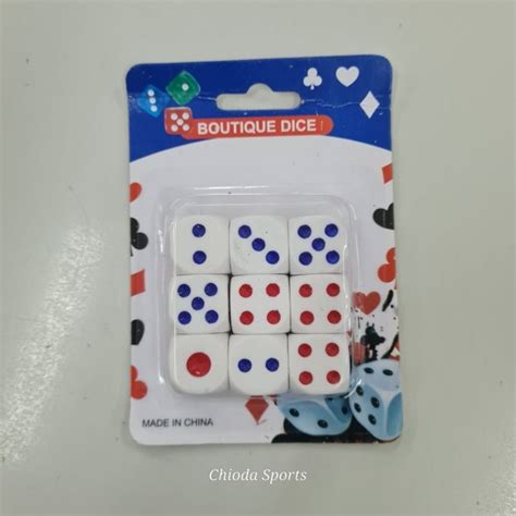 jual dadu besar permainan lempar game games ukuran  mm mm cm