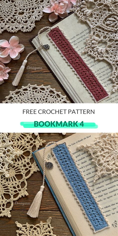 Elegant Lacy Crochet Bookmarks With Free Patterns Artofit