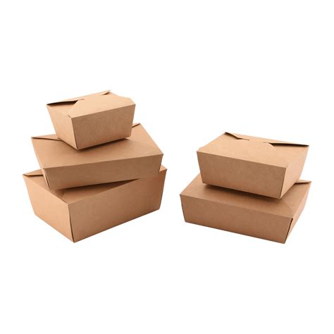 Kraft Paper Take Out Containers Sample Pack Feast Source