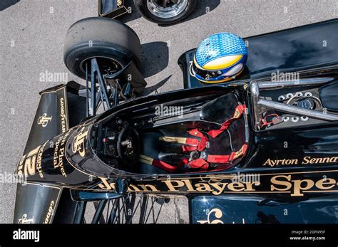 Ayrton Senna Black Lotus 97t John Player Special Formula 1 Grand Prix