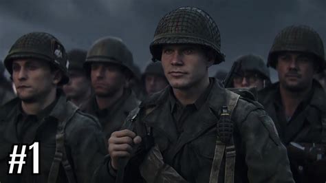 Call Of Duty Wwii Campaign Mission D Day Youtube