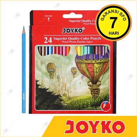 Jual Pensil Warna Joyko Isi 24 CP 101 SFO Semarang Official