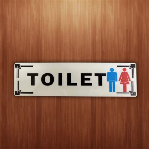 Tanda Surau Tanda Tandas Acrylic Signage Surau Lelaki Perumpuan Tandas