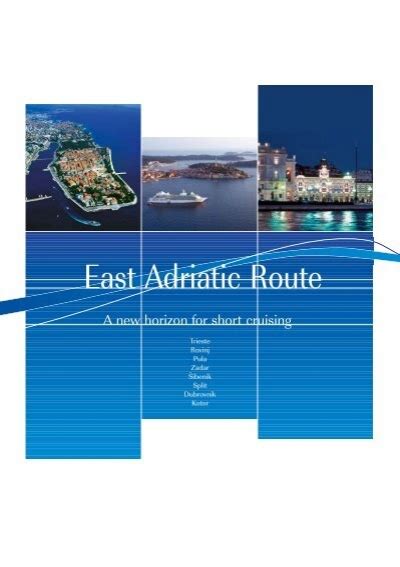 East Adriatic Route Rete Civica Di Trieste