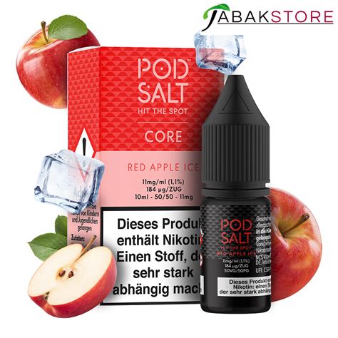 Pod Salt 10ml Liquid Core Red Apple Ice 11mg günstig kaufen