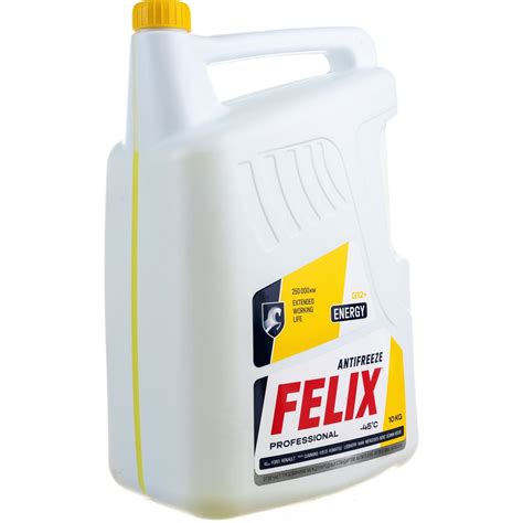 Антифриз FELIX ENERGY -45град.С, G-12, 10 кг, желтый 430206028 ...