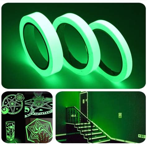 Lakban Glow In The Dark Luminous Adhesive Tape Cm X M Menyala