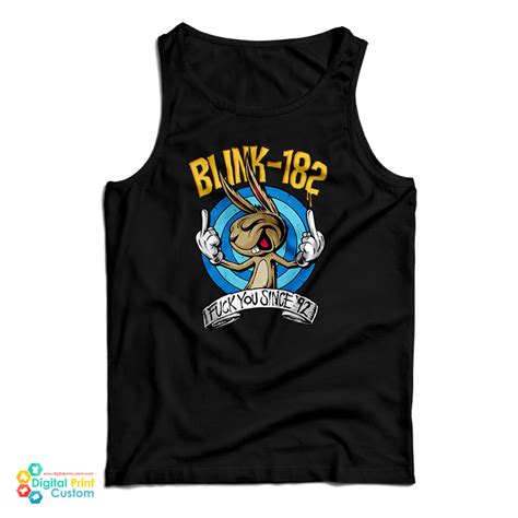 Blink 182 Fuck You Since 92 Tank Top Digitalprintcustom