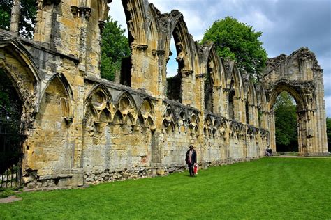 St Mary’s Abbey Ruins in York, England - Encircle Photos