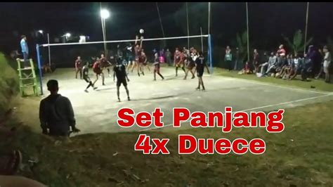 Rally Panjang Set Tarkam Bsc Cup Kali Duege Bulu Sport Vs