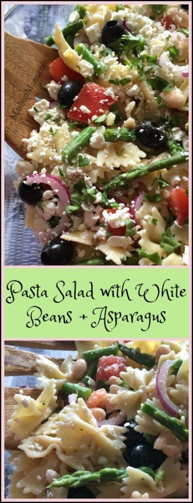 Pasta Salad With White Beans Asparagus