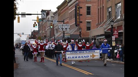 Clyde Fliers Marching Band Tiffin Christmas Parade 2021 YouTube