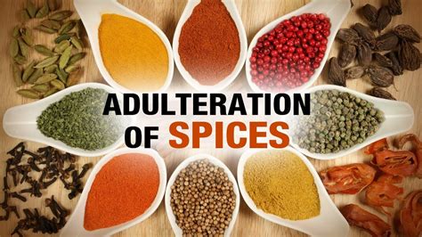 Adulteration Of Spices Sushila Sharangdhar The F Factor Youtube