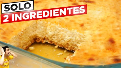 EL POSTRE MAS RICO Y FÁCIL en MINUTOS SOLO 2 INGREDIENTES SIN