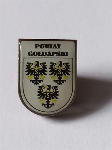 Herb Powiat Go Dapski Przypinka Pin Odznaka Wpinka Siedlce Kup