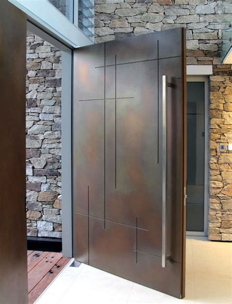 Door designs 40 modern doors perfect for every home featured on architecture beast (32 ...