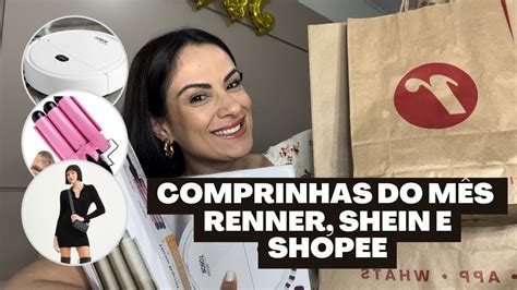 Comprinhas Do M S Shein Shopee E Renner Youtube