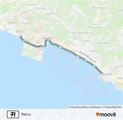 Linea R Orari Fermate E Mappe Recco Aggiornato