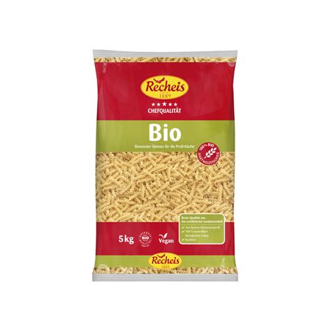 Transgourmet Österreich Recheis Bio Spiralen 5 kg