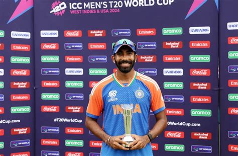 T20 World Cup Jasprit Bumrah Named Player Of The Tournament