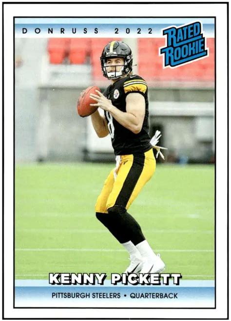 Nfl Pittsburgh Steelers 2022 Instant Donruss Rated Rookies Retro