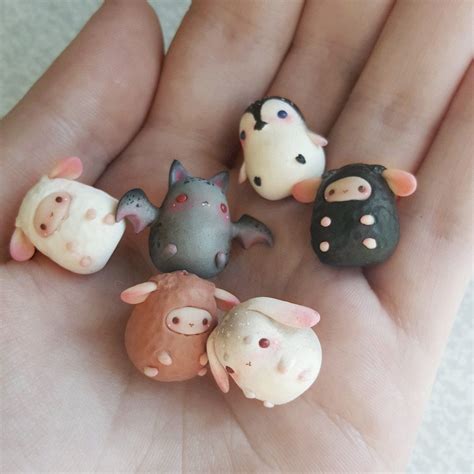 Cute Polymer Clay Animals