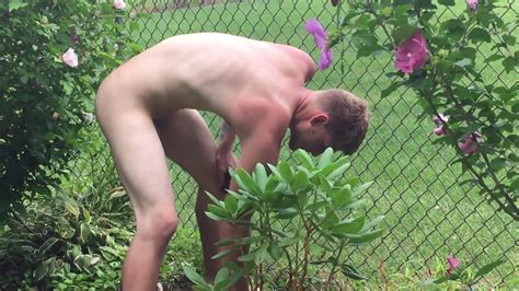Gardening Naked For A Friend 2 ThisVid