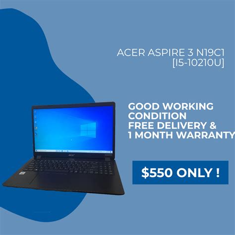 [SOLD OUT] Refurbished Acer Laptop N19C1 – WeRepair Singapore