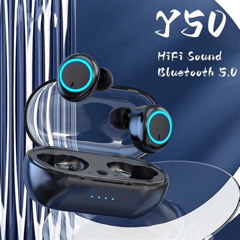 Cosme PHY50 TWS Bluetooth Earphone With Mic Touch Control Noise