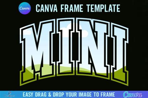 Mini Varsity Canva Template Frame Mama Graphic By B Designs Creative