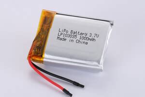 V Standard Li Polymer Battery Mah