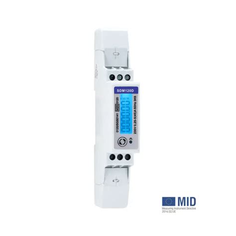 Sdm120d Mid Single Phase Electric Meter