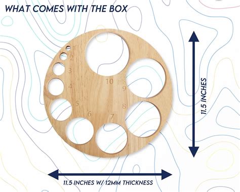 Cervical Dilation Board For Midwife Doula Birth Cervical Dilation