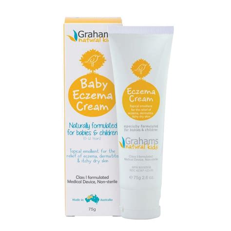 Grahams Natural Baby Eczema Cream75 g| Bulk Bundle x 2 - Eco Baby Boutique