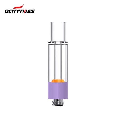 Ag02 Lead Free All Glass 2ml Ceramic 510 Vape Cartridge With Custom Logo China Disposable Vape