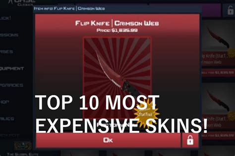 TOP 10 MOST EXPENSIVE SKINS WITH NEW UPDATE YouTube