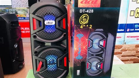 Review Detail Speaker DAT Terbaru DT 428 SUARA LANTANG Mantap Buat