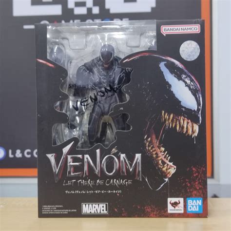 Ready Stock Bandai S H Figuarts Venom Venom Let There Be Carnage