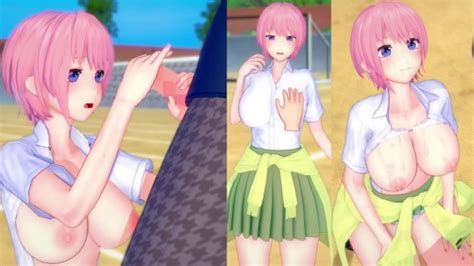 【エロゲーコイカツ！】五等分の花嫁 中野一花3dcg巨乳アニメ動画 Hentai Game Koikatsu 5 Toubun No