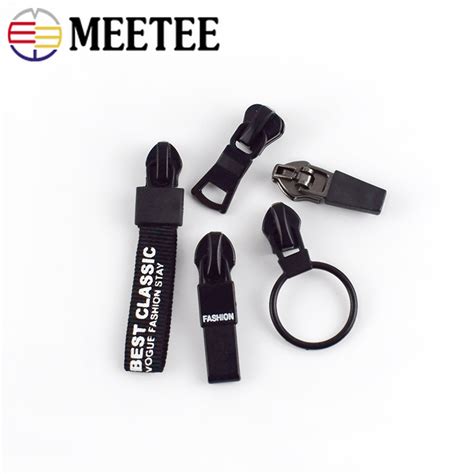 Meetee 10pcs 5 Anti Loading Zipper Sliders For Wa Grandado