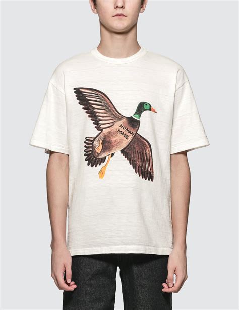 Human Made Duck Graphic Print Ss T Shirt Hbx Globally Curated